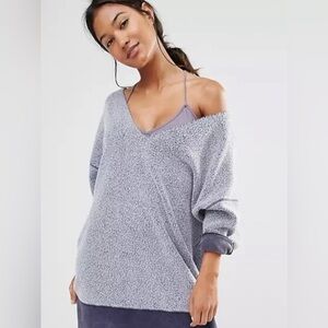 Free People Intimately Inside Out Oversized Sweatshirt Size XS